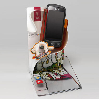 display  demonstration phone holder