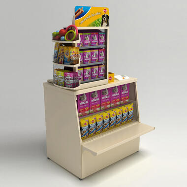 cash desk area module for  petfood