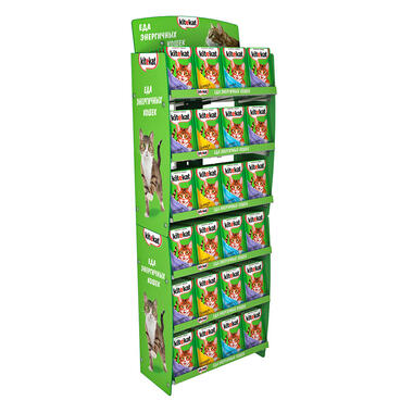 end- side hanging display (slim) for petfood