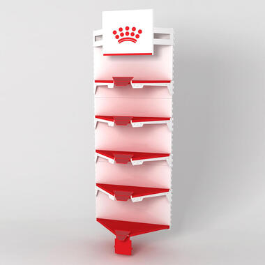 corner rack for pet food